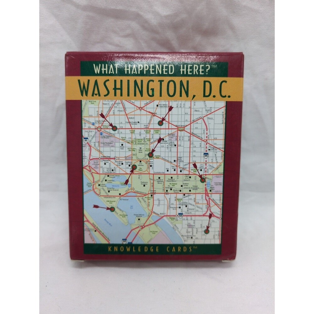 What Happened Here? Washington D.C. Knowledge Cards